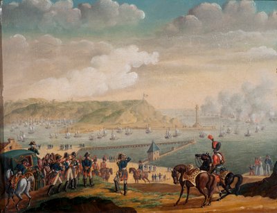 Arrival of Napoleon at the Camp of Bolorgue by G. Beaufort